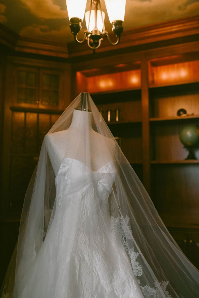 Romantic Providence Public Library Wedding