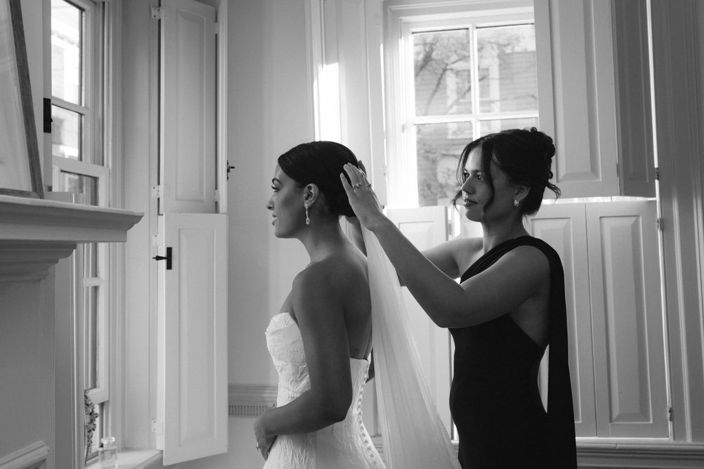 Romantic Providence Public Library Wedding