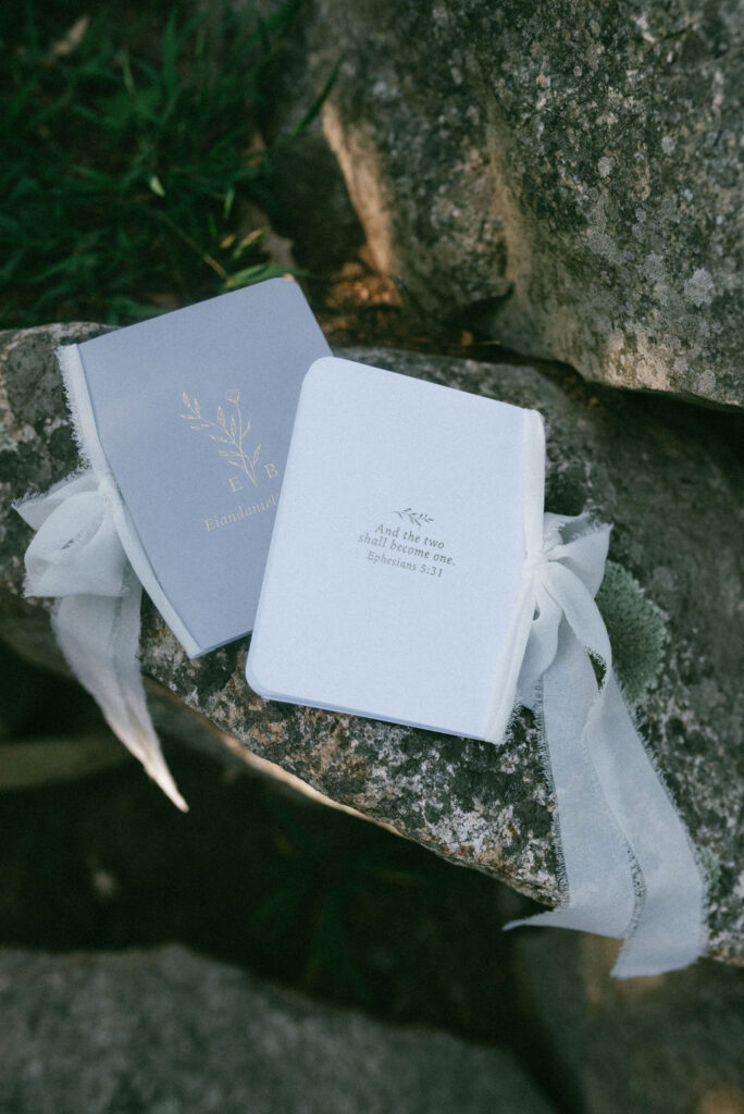bride and groom testament book