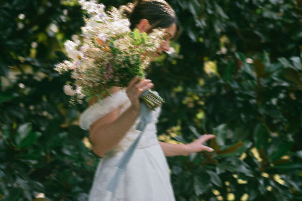 bride and bouquet 