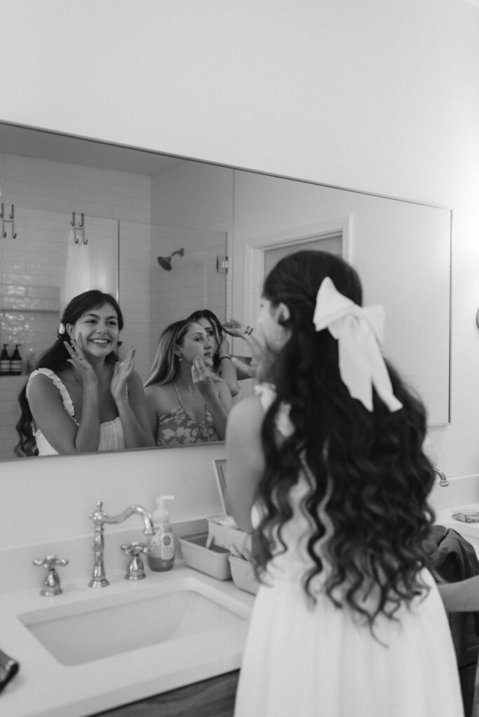 Colorful and Eclectic Backyard Intimate Wedding Day in Georgia