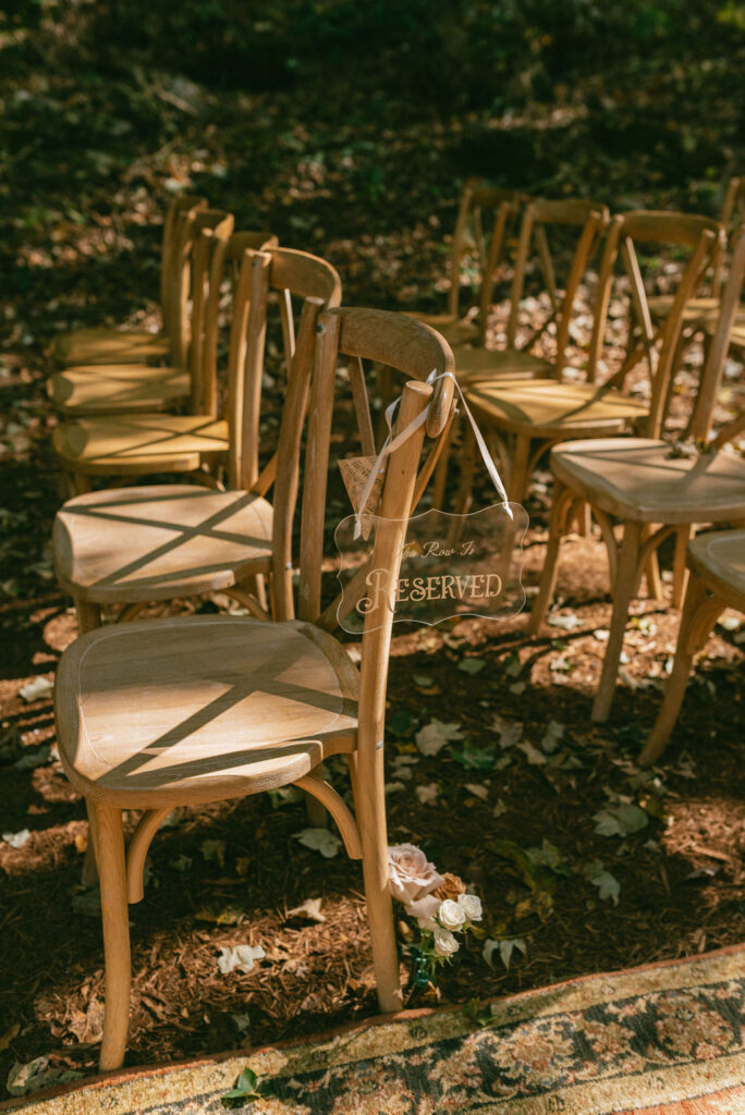 wedding ceremony chairs 