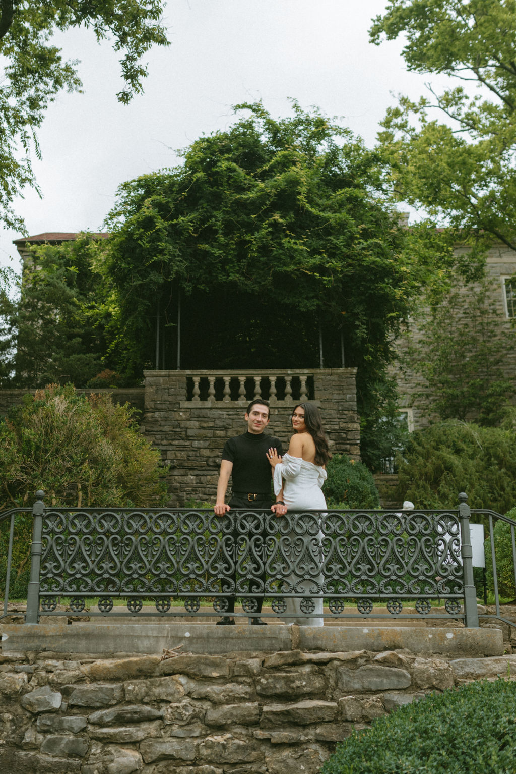 cute couple at their engagement session