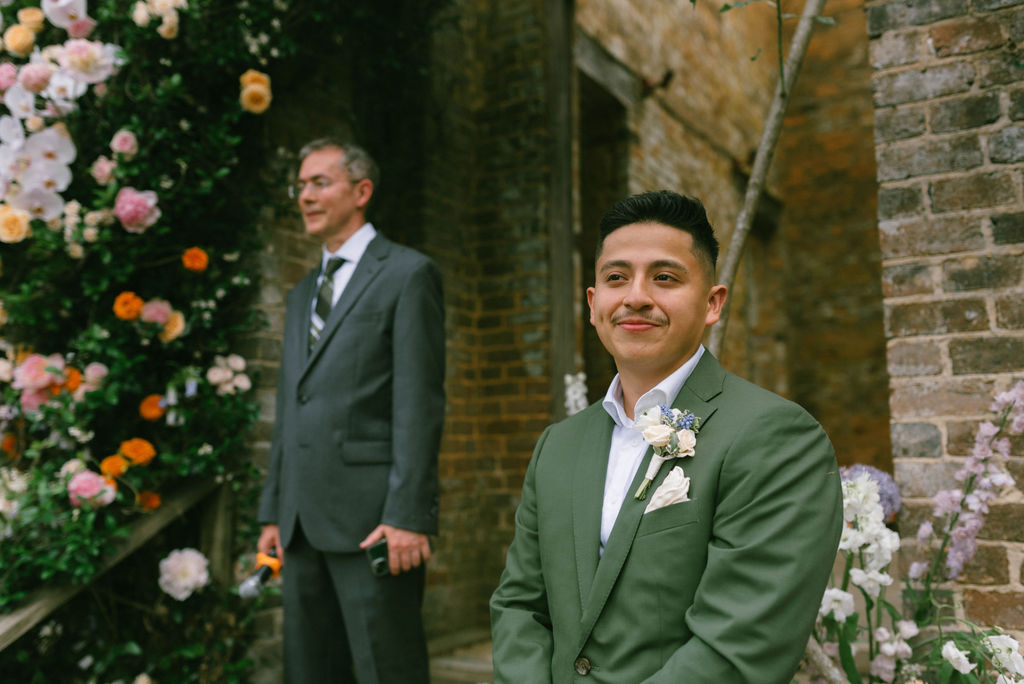 Groom portrait