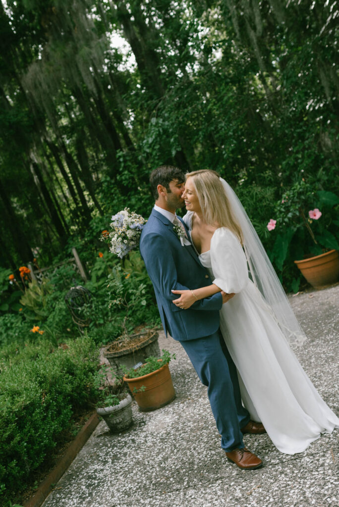 bridal and groom portraits