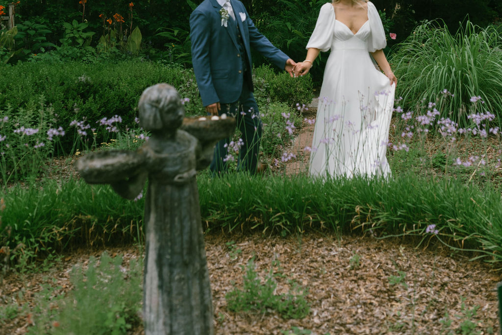 bridal and groom portraits