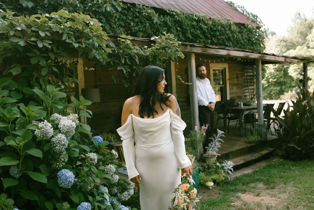 bride and groom portraits 