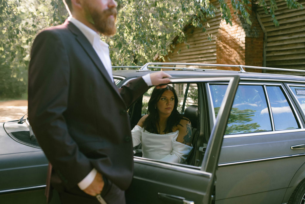 bride and groom portraits 