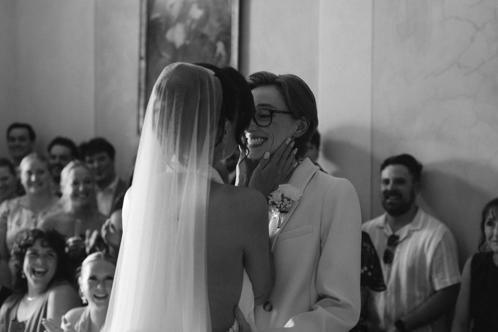 an intimate Italian escape wedding lgbtq wedding ceremony