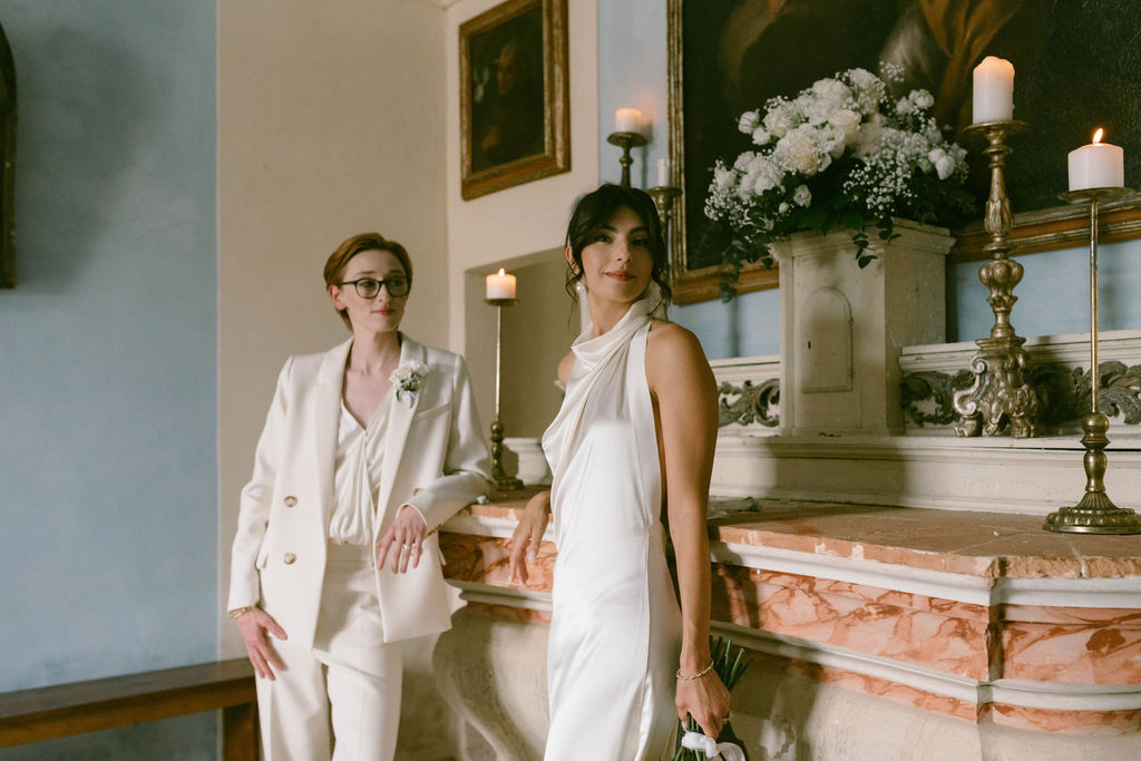 an intimate Italian escape wedding lgbtq wedding ceremony