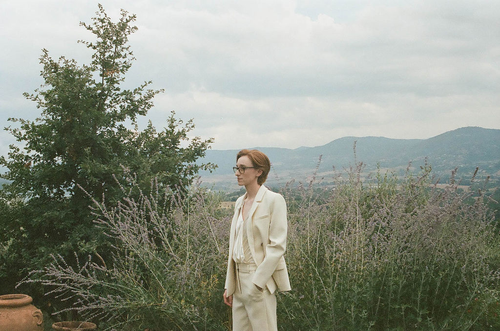 an intimate Italian escape wedding couples portraits lgbtq wedding 35mm film