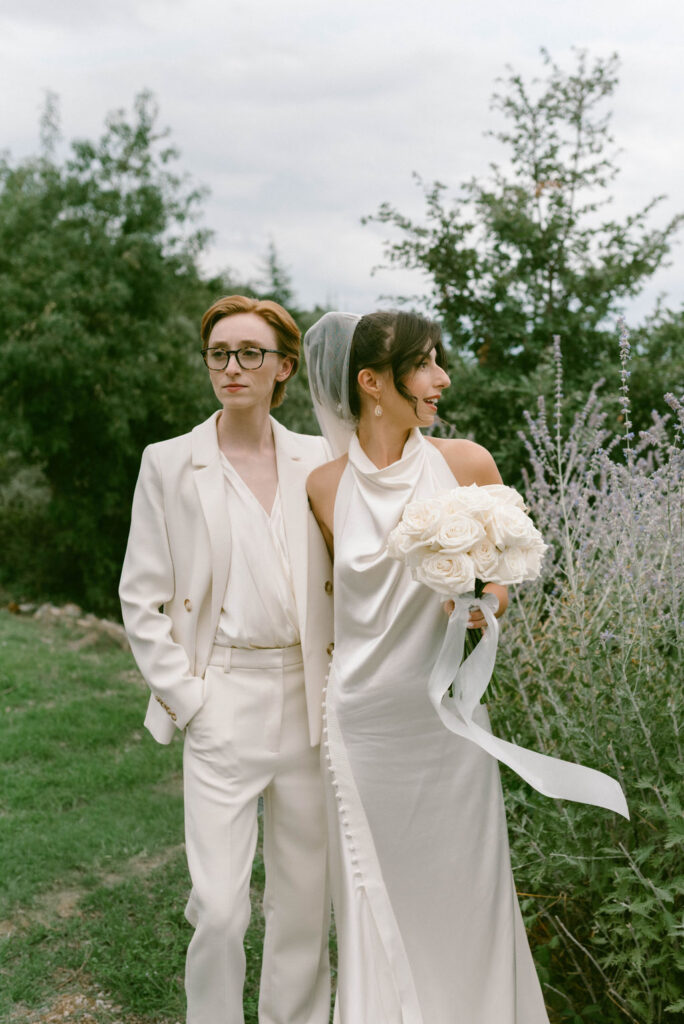 an intimate Italian escape wedding couples portraits lgbtq wedding