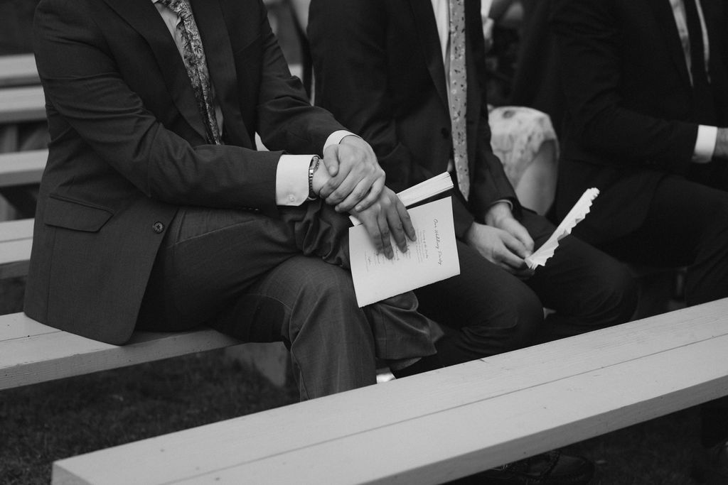 An Upstate New York Wedding at Woodhouse Lodge LGBTQ wedding Ceremony