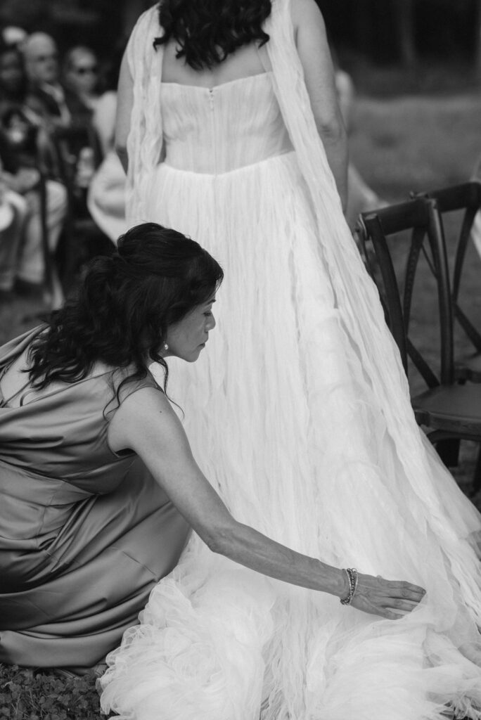 An Upstate New York Wedding at Woodhouse Lodge LGBTQ wedding Ceremony