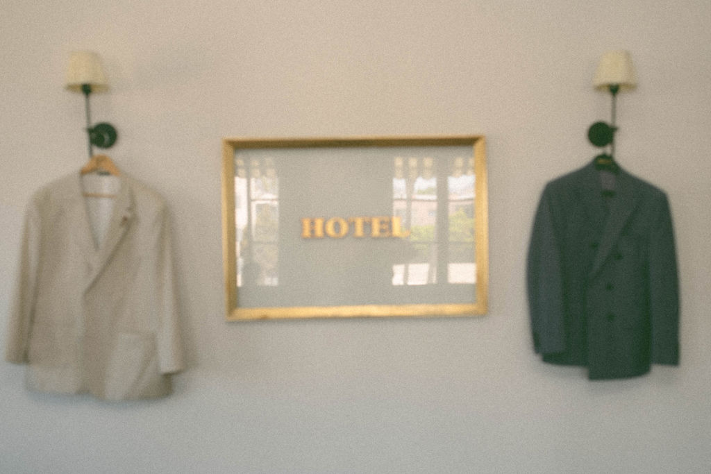 West Coast Intimate Wedding Portraits at Palihouse Santa Monica wedding details 