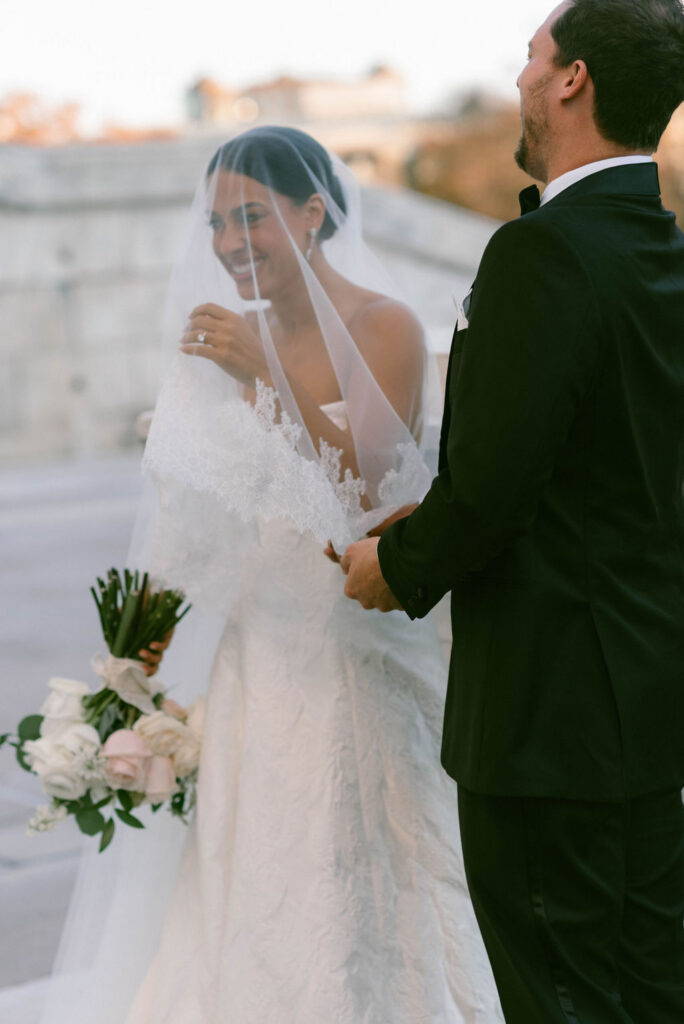 Romantic Providence Public Library Wedding Rhode Island 