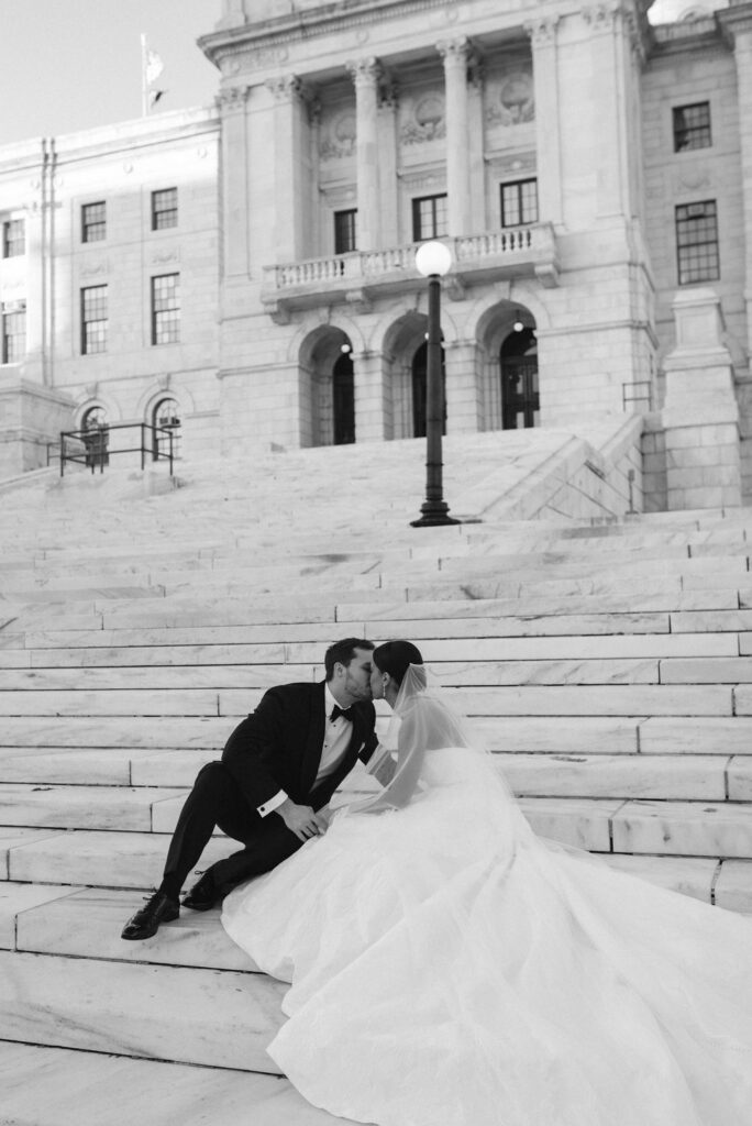 Romantic Providence Public Library Wedding Rhode Island 