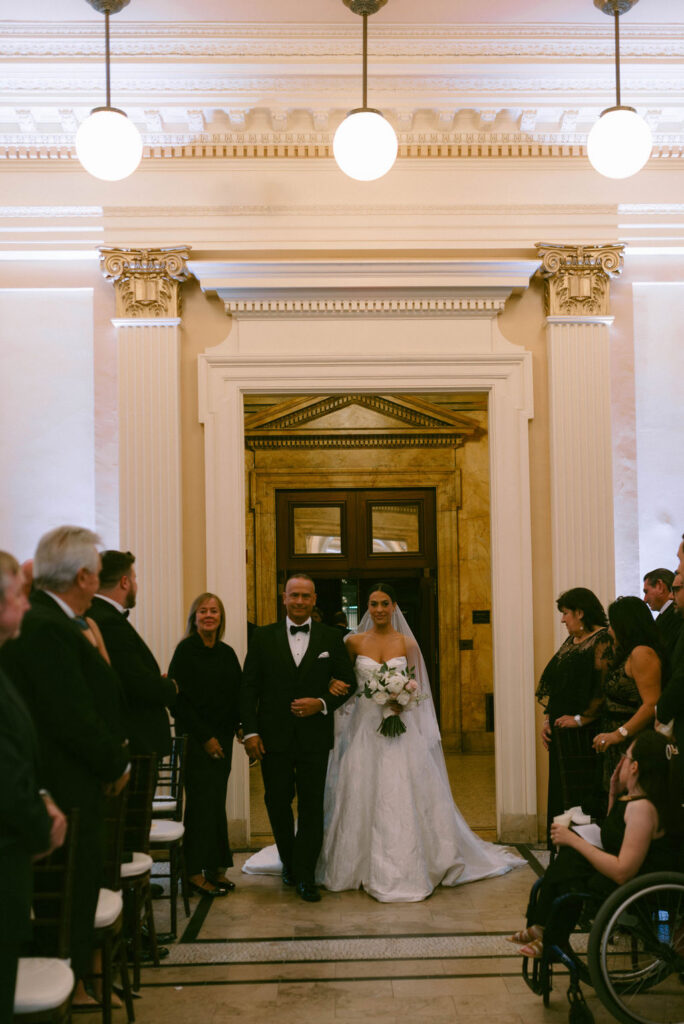 Romantic Providence Public Library Wedding Rhode Island 
