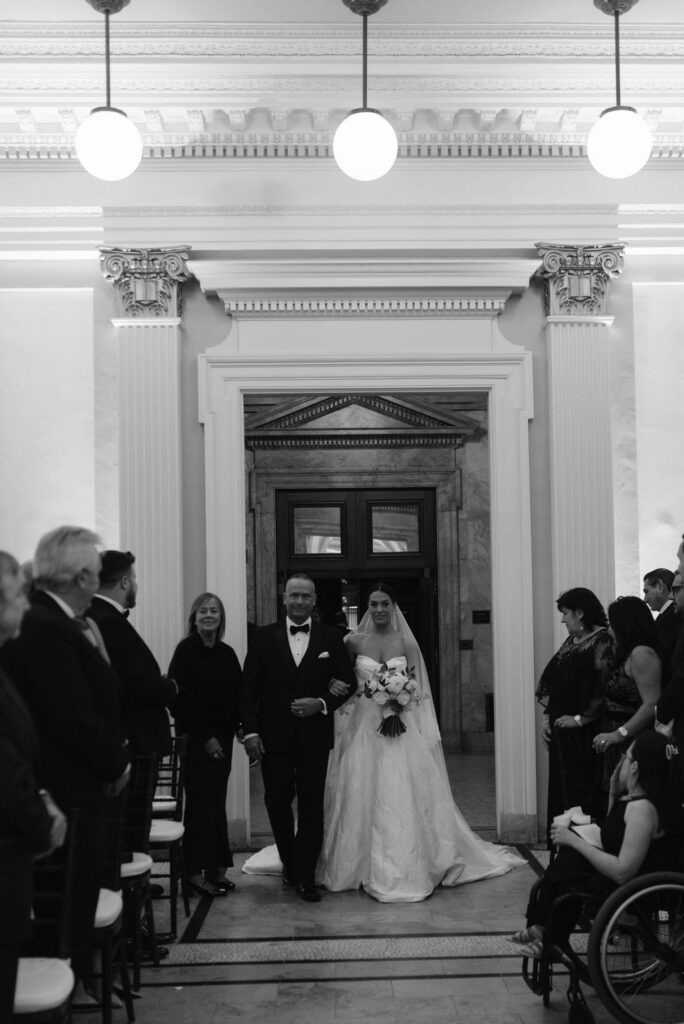 Romantic Providence Public Library Wedding Rhode Island 