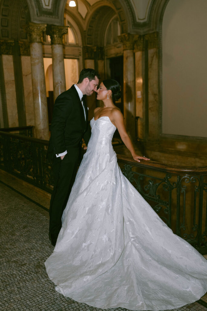 Romantic Providence Public Library Wedding Rhode Island 