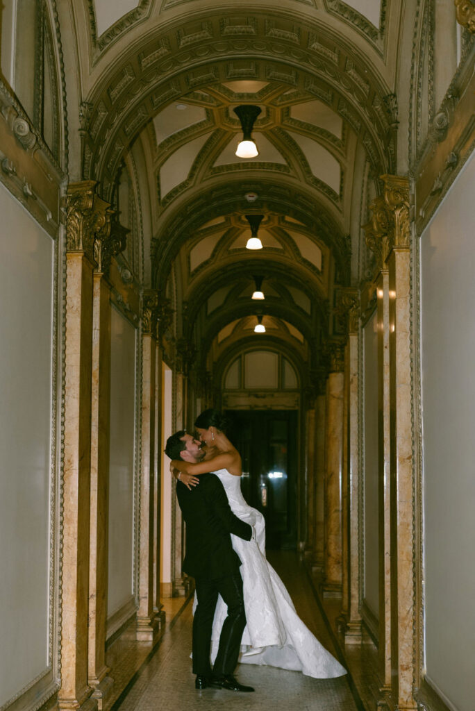 Romantic Providence Public Library Wedding Rhode Island 