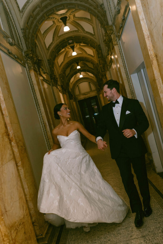 Romantic Providence Public Library Wedding Rhode Island 