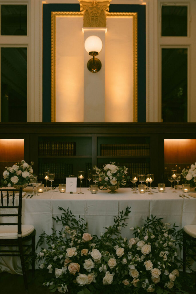 Romantic Providence Public Library Wedding Rhode Island 