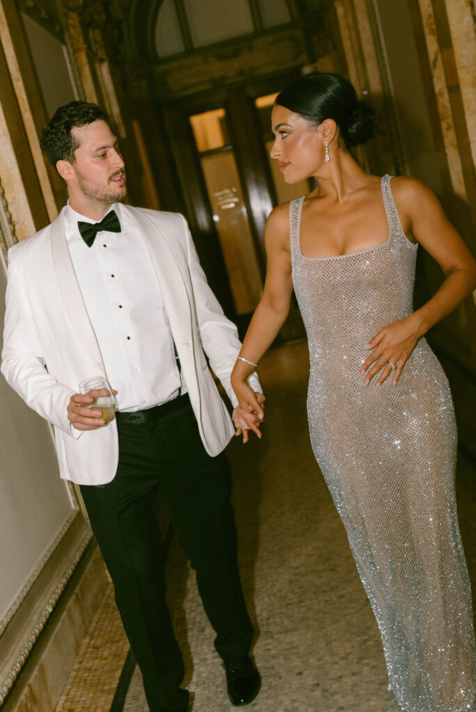 Romantic Providence Public Library Wedding Rhode Island 