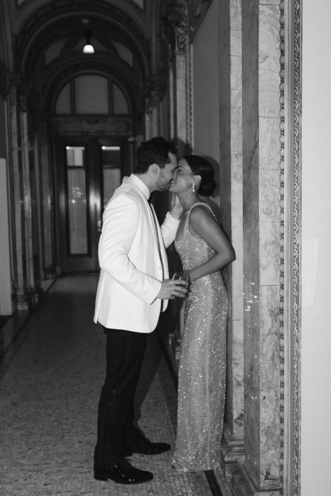 Romantic Providence Public Library Wedding Rhode Island 
