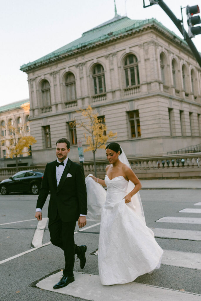 Romantic Providence Public Library Wedding Rhode Island 
