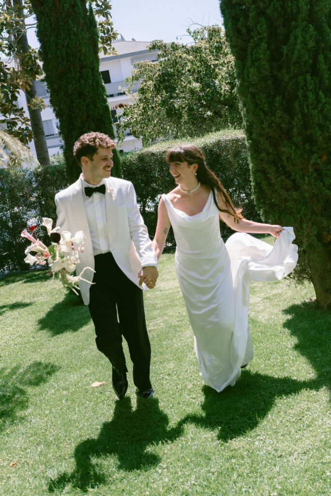 West Coast Intimate Wedding Portraits at Palihouse Santa Monica 