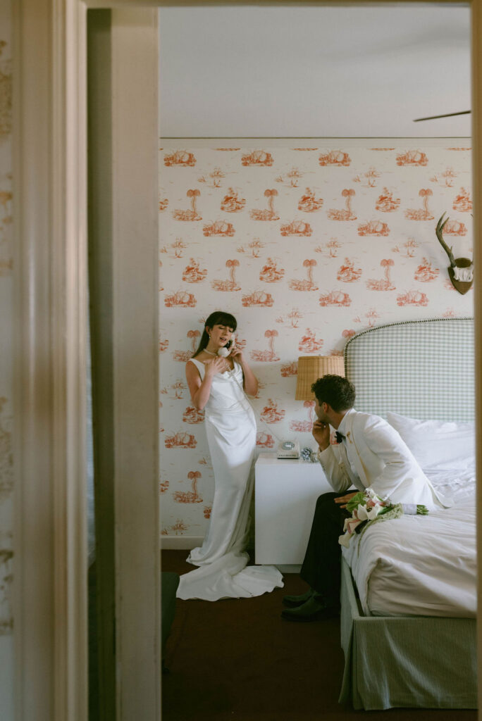 West Coast Intimate Wedding Portraits at Palihouse Santa Monica 