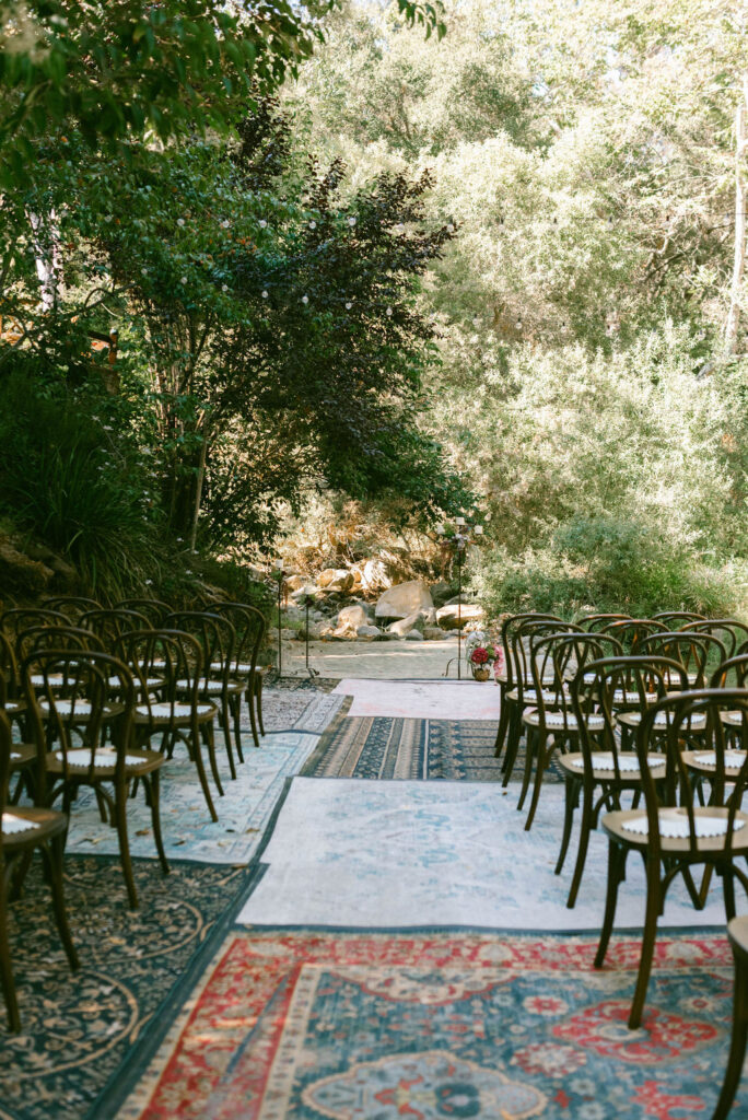 West Coast Intimate Wedding at Inn of the Seventh Ray in Topanga, CA