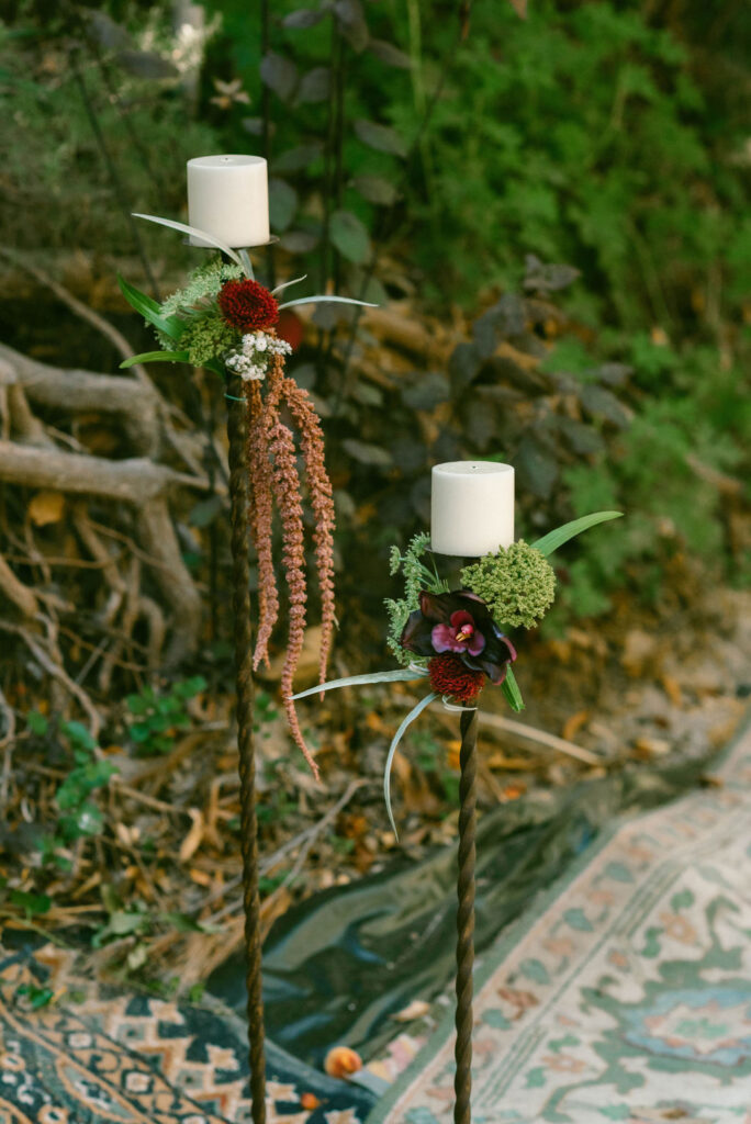 West Coast Intimate Wedding at Inn of the Seventh Ray in Topanga, CA
