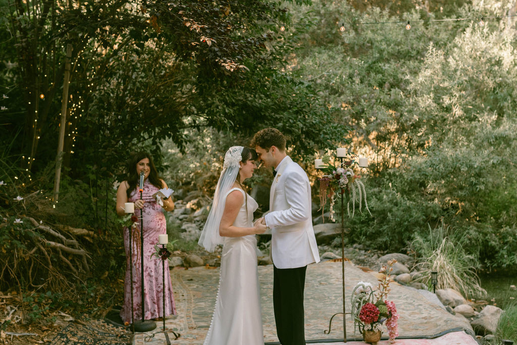 West Coast Intimate Wedding at Inn of the Seventh Ray in Topanga, CA
