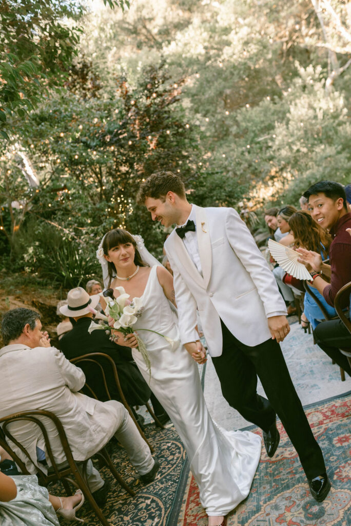 West Coast Intimate Wedding at Inn of the Seventh Ray in Topanga, CA