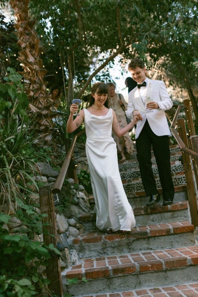 West Coast Intimate Wedding at Inn of the Seventh Ray in Topanga, CA