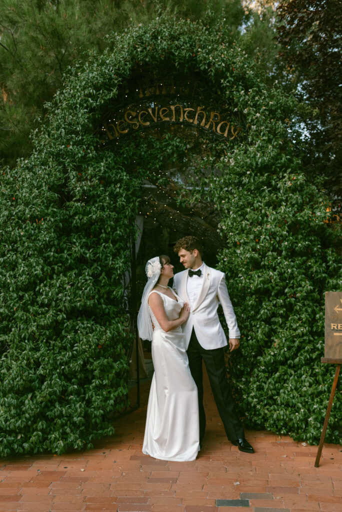 West Coast Intimate Wedding at Inn of the Seventh Ray in Topanga, CA