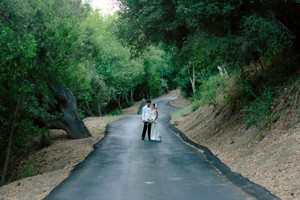 West Coast Intimate Wedding at Inn of the Seventh Ray in Topanga, CA