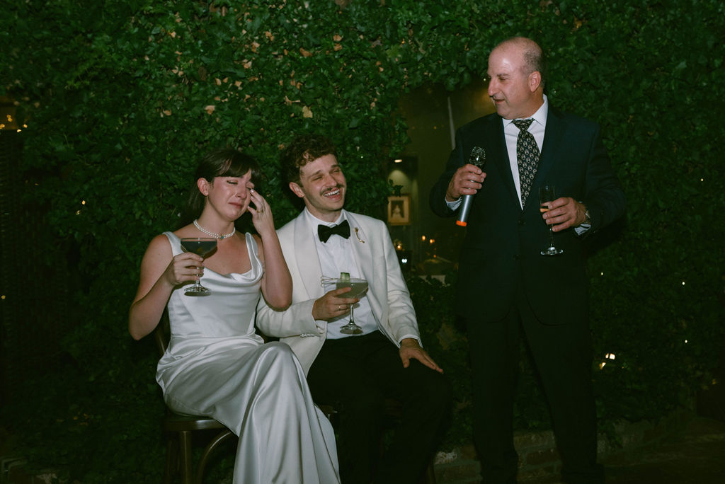 West Coast Intimate Wedding at Inn of the Seventh Ray in Topanga, CA reception