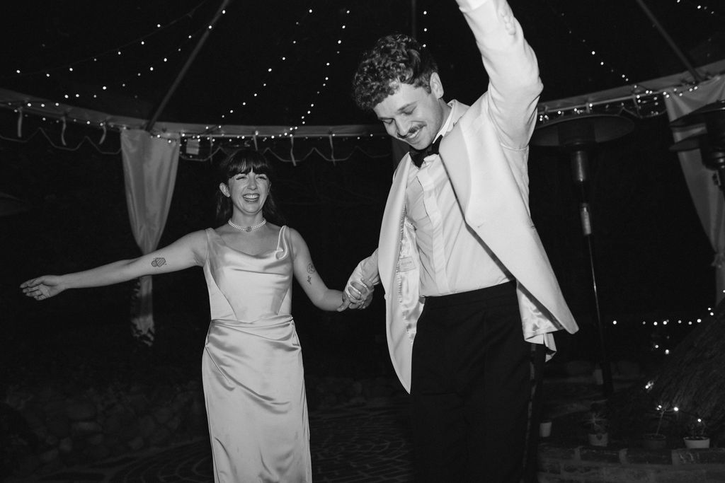 West Coast Intimate Wedding at Inn of the Seventh Ray in Topanga, CA reception