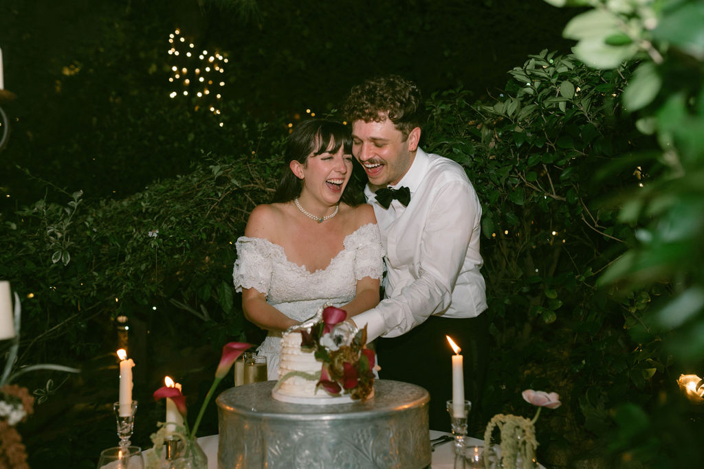 West Coast Intimate Wedding at Inn of the Seventh Ray in Topanga, CA reception