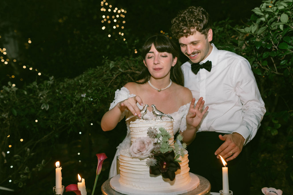 West Coast Intimate Wedding at Inn of the Seventh Ray in Topanga, CA reception