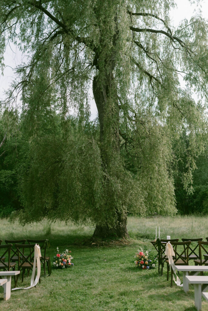 An Upstate New York Wedding at Woodhouse Lodge LGBTQ wedding Ceremony