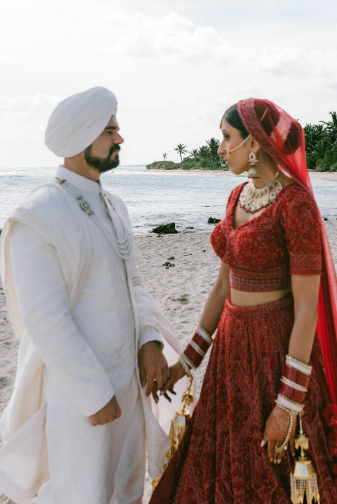 Destination Sikh Wedding in Tulum, Mexico