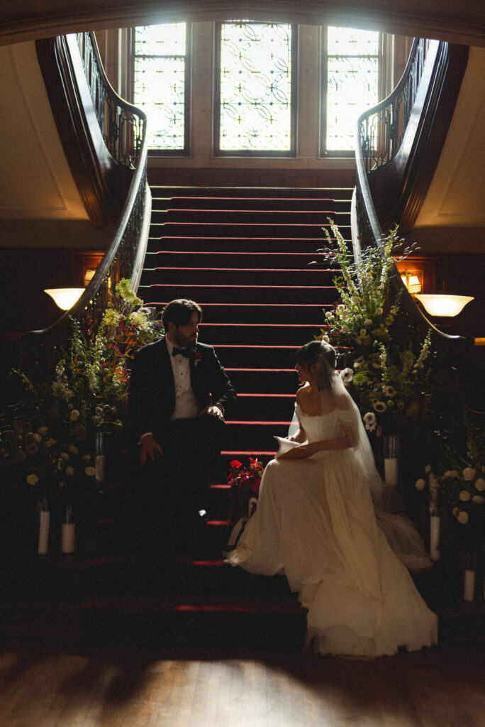 A Romantic, Candlelit Wedding at Callanwolde Fine Arts Center
