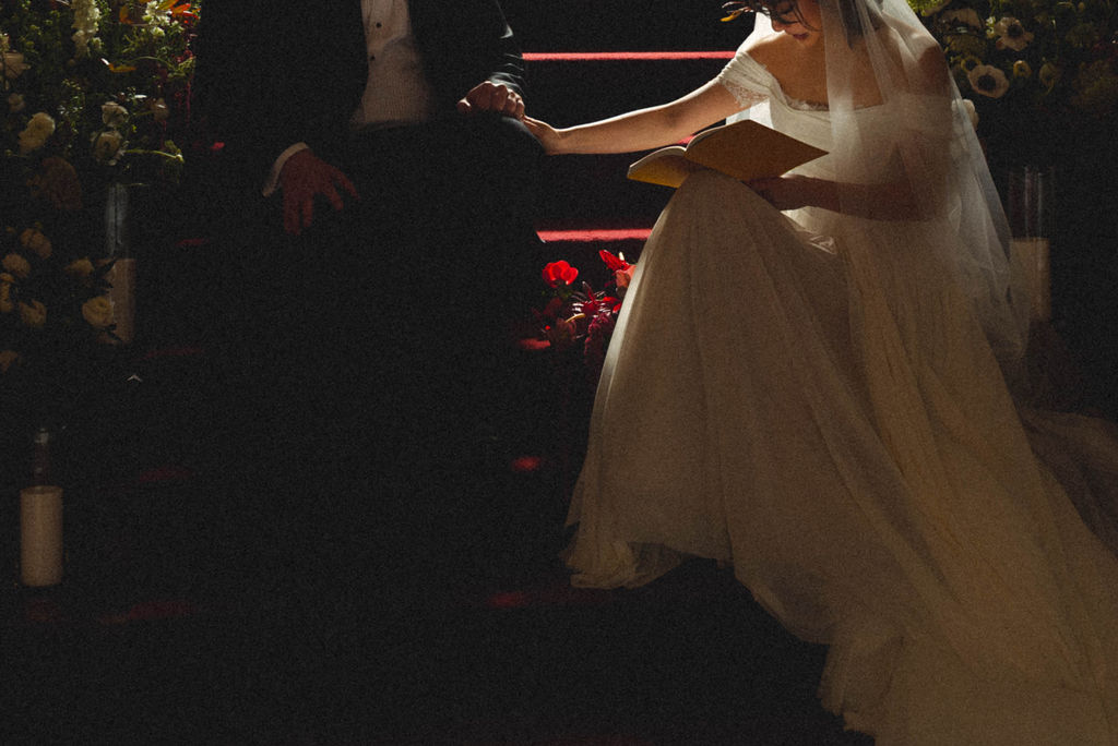 A Romantic, Candlelit Wedding at Callanwolde Fine Arts Center